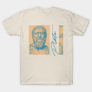 Plato / Retro Aesthetic Design T-Shirt